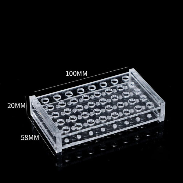 Syringe storage rack used in cosmetic or aesthetic medicine clinics