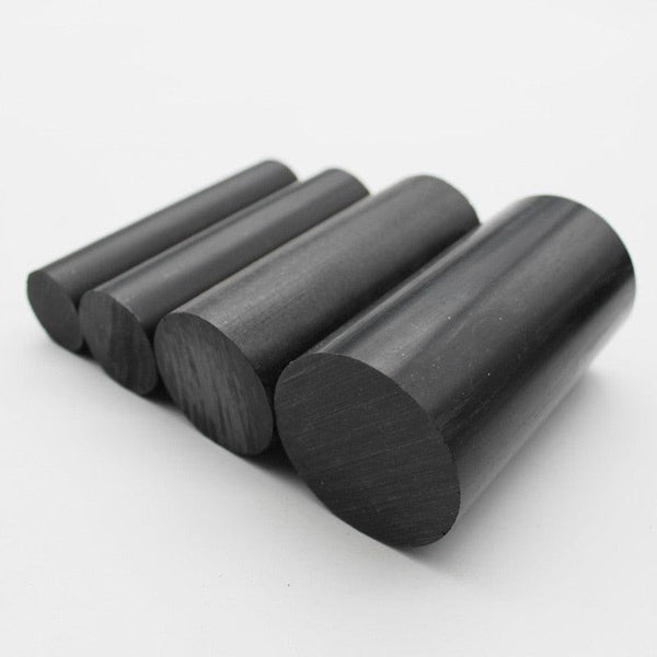 Custom cut nylon plastic rod with CNC machining services for engineers