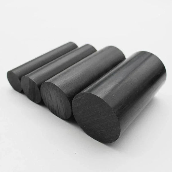 Custom cut nylon plastic rod with CNC machining services for engineers