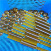 Custom cut amber PEI rods for engineering applications