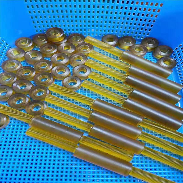 Custom cut amber PEI rods for engineering applications