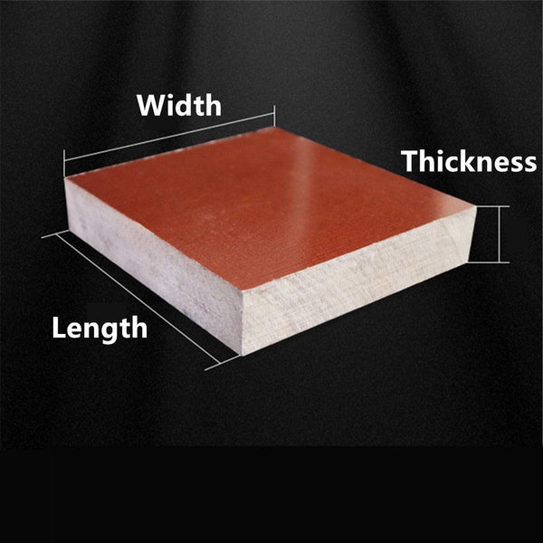 Custom cut phenolic laminated sheet with CNC machining and drilling
