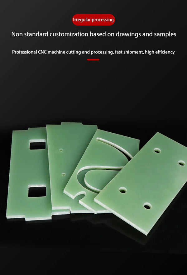 Custom FR4 epoxy fiberglass sheets available for bulk order and fabrication