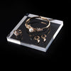 Custom logo printed acrylic jewelry stand for retail store displays