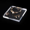 Custom logo printed acrylic jewelry stand for retail store displays