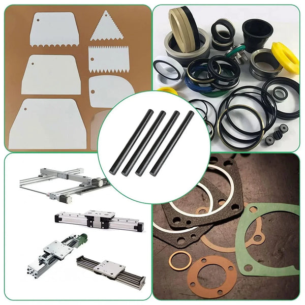 Custom CNC machined PA6 nylon rods β OEM fabrication service for plastic components