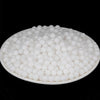 Custom color and machining options for white, black, and clear POM plastic spheres