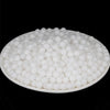 Custom color and machining options for white, black, and clear POM plastic spheres