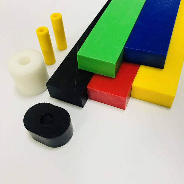 Custom Machined Acetal POM Plastic Components from Sheet Plate