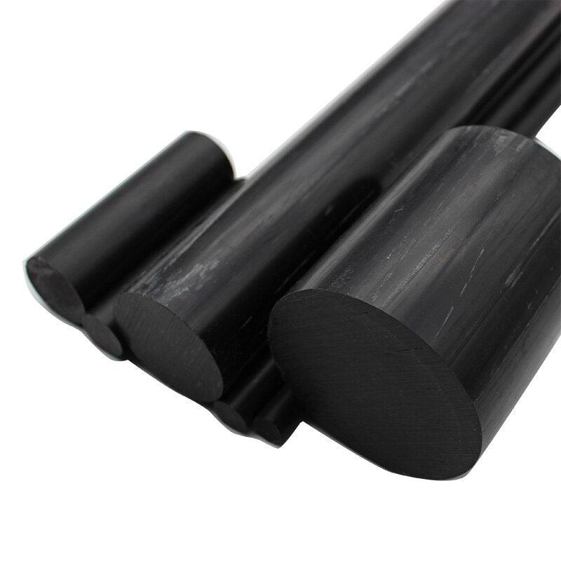 Packaged Black ABS Rods Ready for Delivery