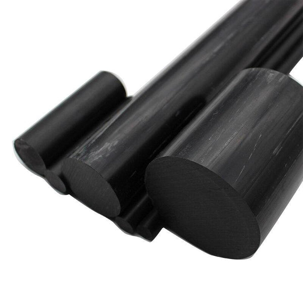 Packaged Black ABS Rods Ready for Delivery