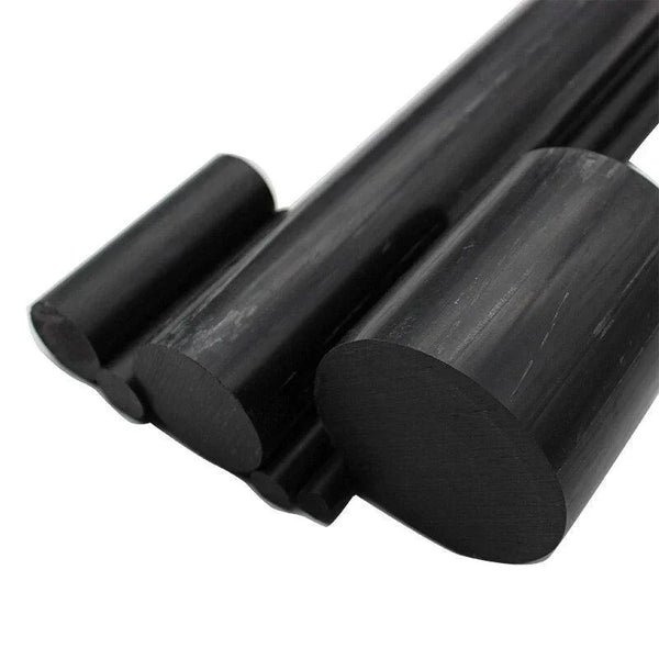 Packaged Black ABS Rods Ready for Delivery