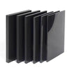Black PEEK plastic board for aerospace and electronics – 1mm to 5mm thick