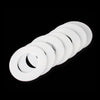 Custom machined PTFE washers with CNC cutting service offered by BeePlastic