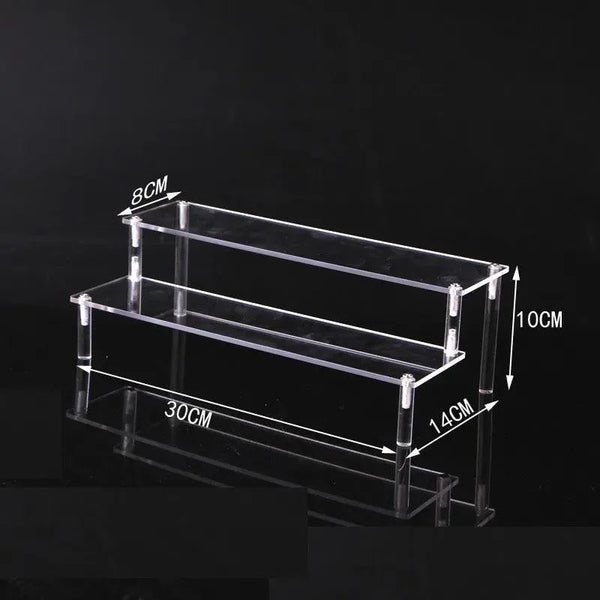 Stackable Acrylic Display Shelf - Cupcakes and Perfumes Organizer