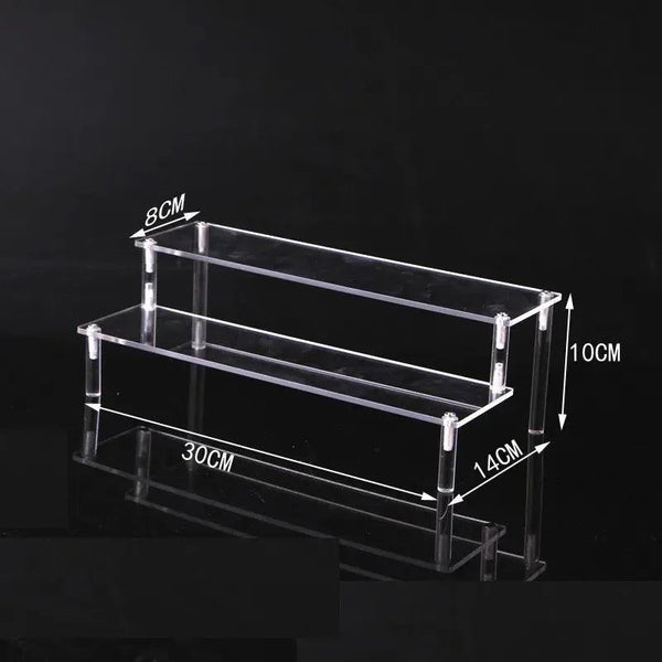 Stackable Acrylic Display Shelf - Cupcakes and Perfumes Organizer