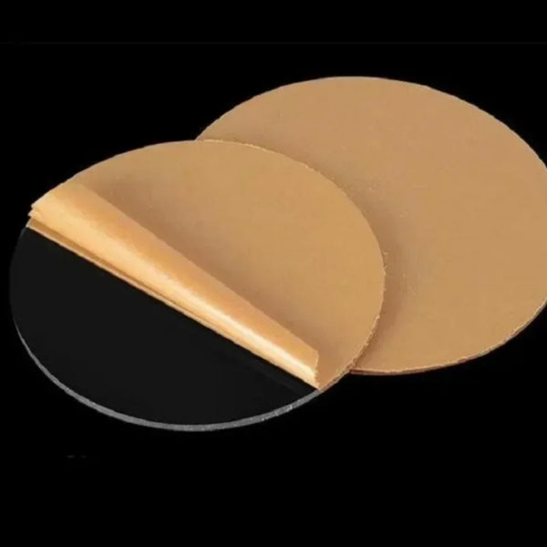 DIY acrylic disc craft projects with Cricut vinyl design for handmade gifts