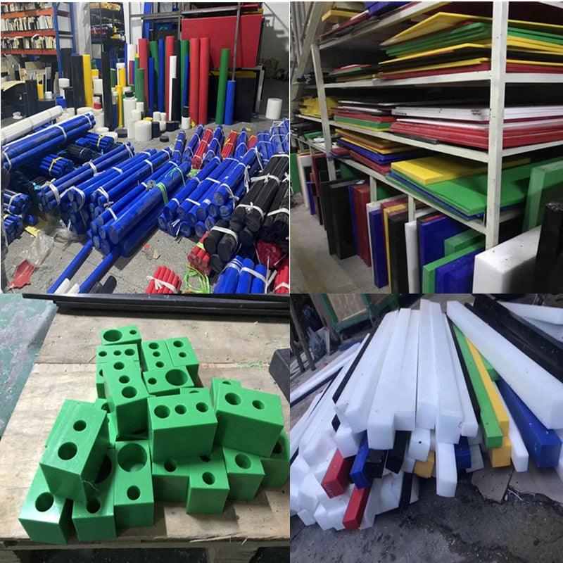 DIY Craft Project Made with Colorful POM Acetal Rods