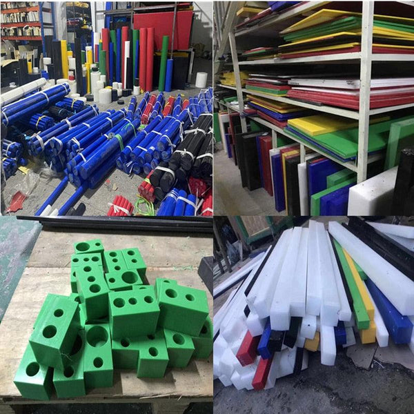 DIY Craft Project Made with Colorful POM Acetal Rods