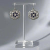 Large size acrylic earring stand for retail counter use