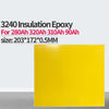 203×172×0.5mm epoxy insulation sheet size reference