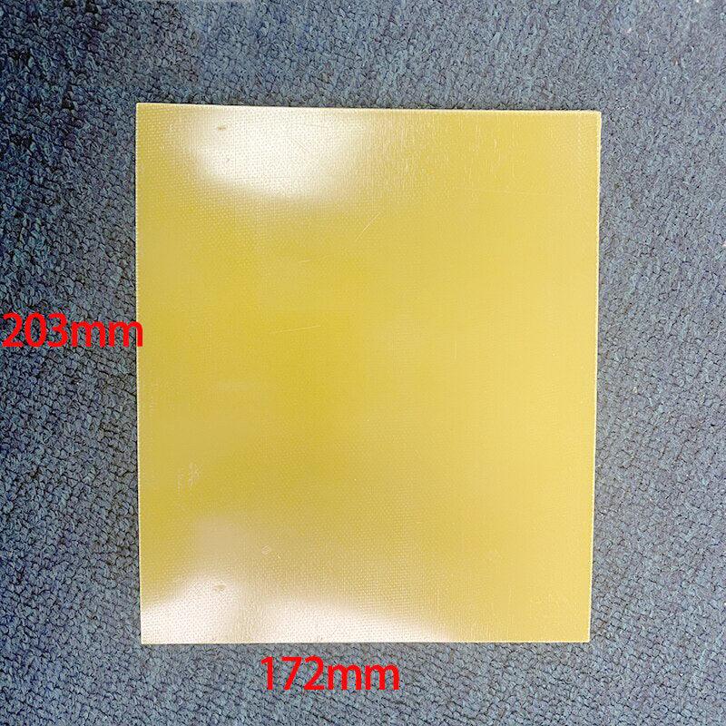 Side profile showing 0.5mm thickness of insulation board