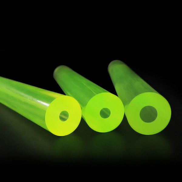 Flexible polyurethane hollow rod with high elasticity and shape recovery