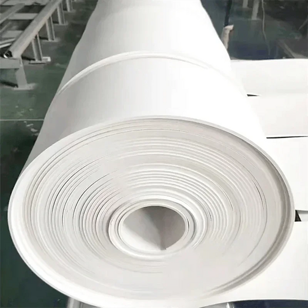 Food-safe PTFE sheet used in food machinery and packaging