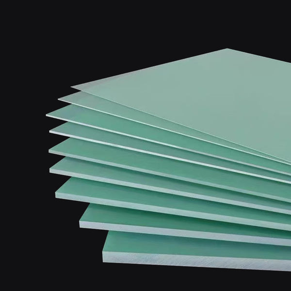 Corner Detail of FR4 G10 Epoxy Sheet – Precision Machined Edge for DIY & Industry