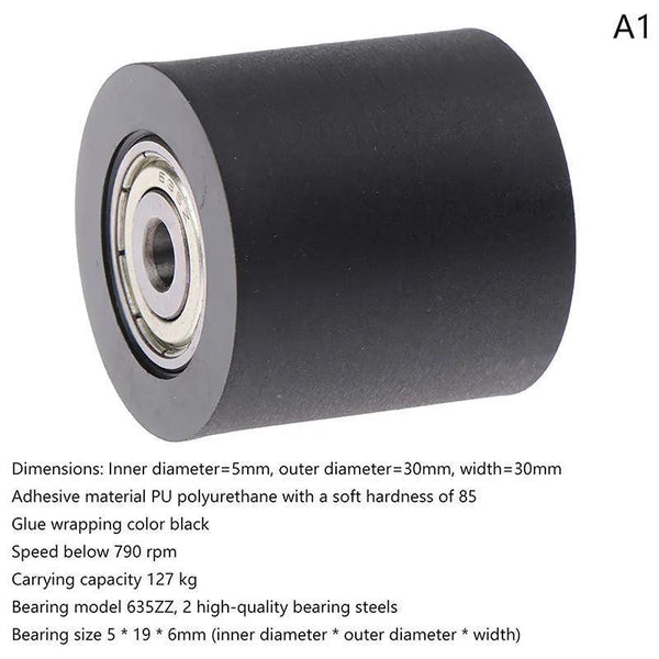 Guide wheel used in automation and CNC equipment applications
