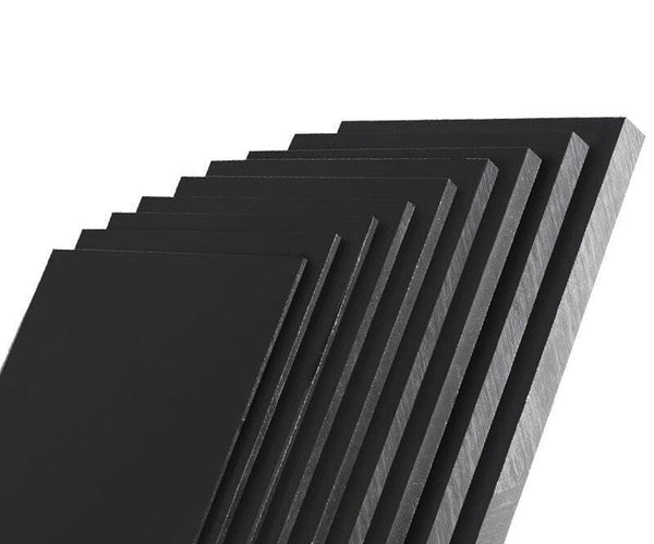 Black HDPE sheet applied as industrial gasket material