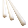Machinable 1 Inch HDPE Rod – White Solid Plastic Bars