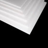 3mm white HDPE sheet 150×150mm front view for DIY and industrial use