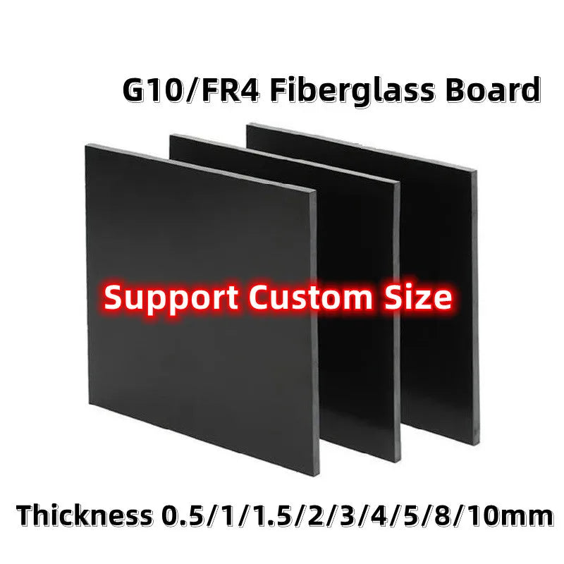 Heat-resistant FR4 G10 epoxy board for custom gasket and electronic insulation applications