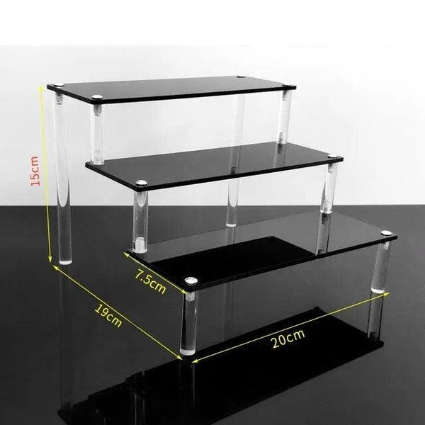 Fully Assembled 4 Tier Acrylic Display Stand
