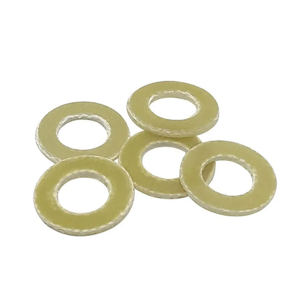M6 yellow insulation washer made of flame-retardant Bakelite