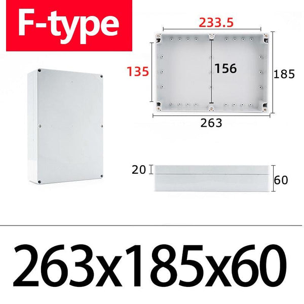 IP67 ABS junction box used in CCTV camera installation
