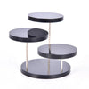 Size Dimensions of 3 Tier Acrylic Jewelry Display Stand in mm and inches