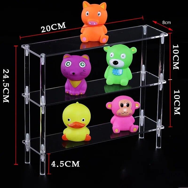 Kitchen Spice Jar Organizer - Acrylic Riser Shelf