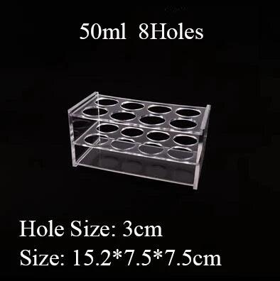 Demonstration of acrylic lab storage plate in active lab use