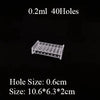 48-hole acrylic centrifuge tube rack for 1.5ml vials