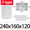Large IP67 junction box suitable for outdoor power distribution