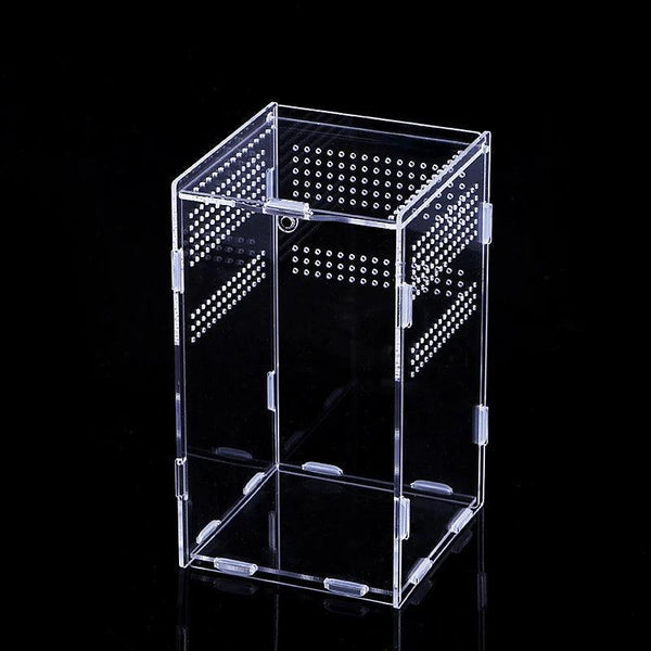 Leakproof base of nano invertebrate enclosure – holds substrate and moisture