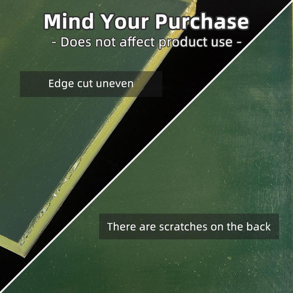 Rubber cutting mat protecting table surface during leathercraft