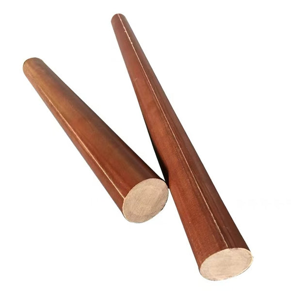 Machinable Bakelite round bars for custom CNC processing and precision engineering components