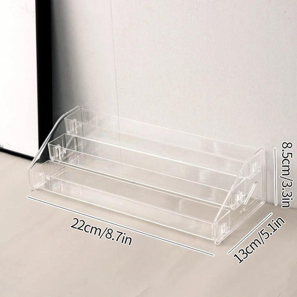 Size chart showing dimensions in cm and inches