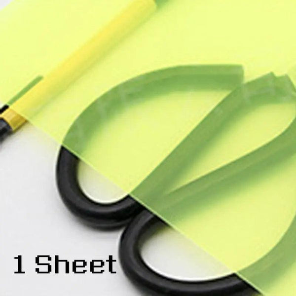 Stack of A4 colored PVC plastic sheets from BeePlastic