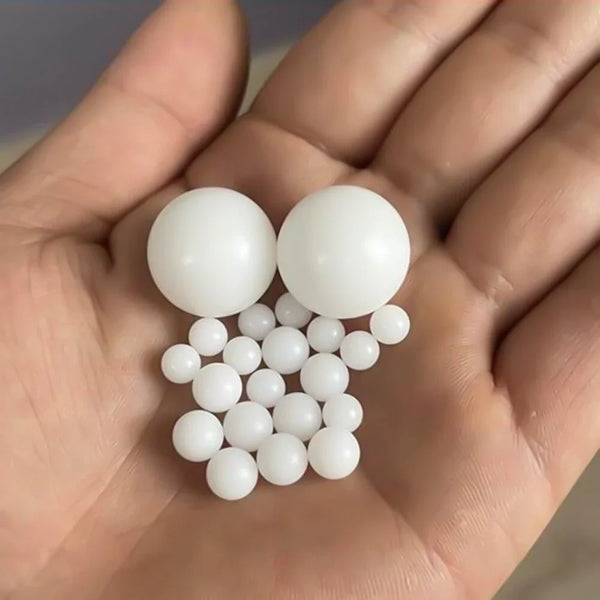 Custom size nylon plastic balls available from 2.5mm to 50.8mm