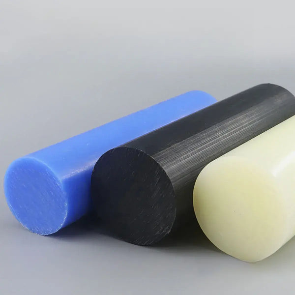 500mm solid nylon rod for CNC machining and DIY projects