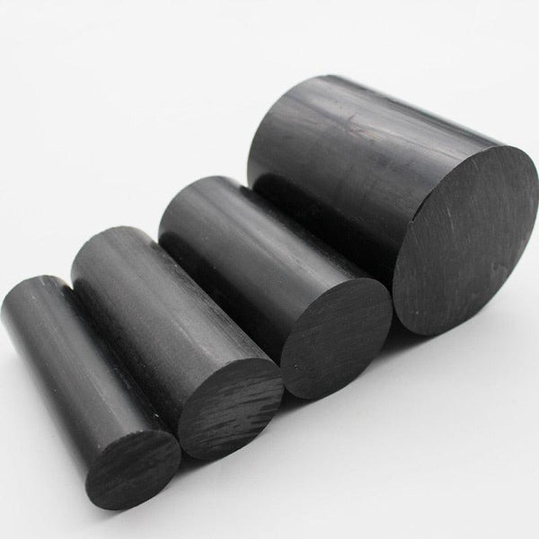 Multiple size options of nylon plastic round rods from 8mm to 150mm